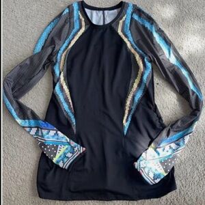 Lucky in Love LG(12) Tennis Long Sleeve Retro Y2K